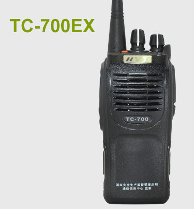 海能达防爆对讲机TC-700EX适用于石油化工煤矿油轮货仓等特种行业工作。