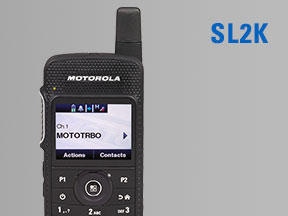 摩托罗拉数字对讲机SL2K适用于需要有完全控制权的管理人员。